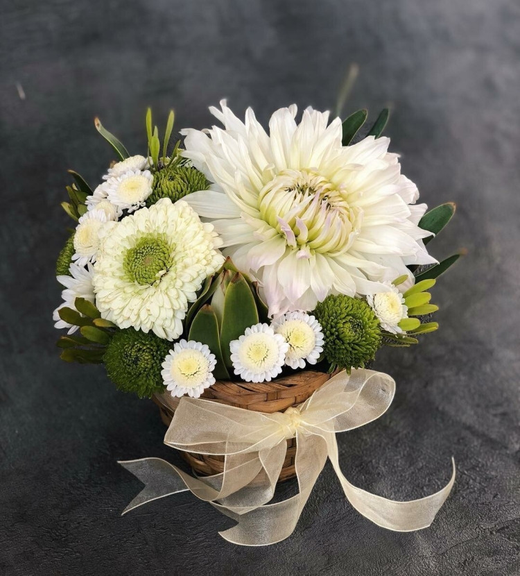 Хризантема сталион букет