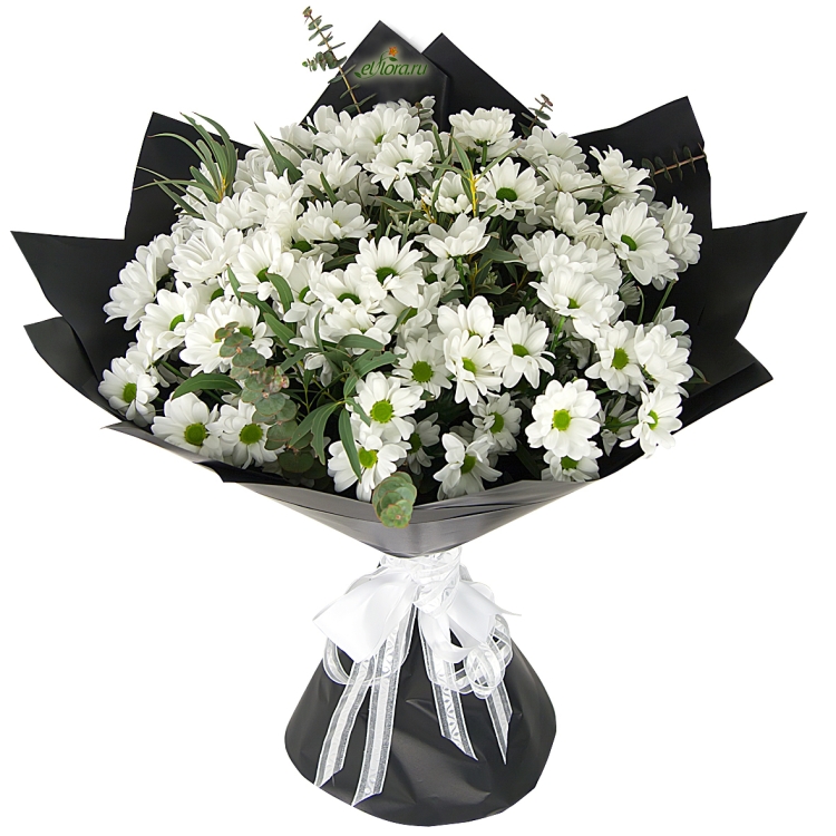 Букет цветов из хризантем