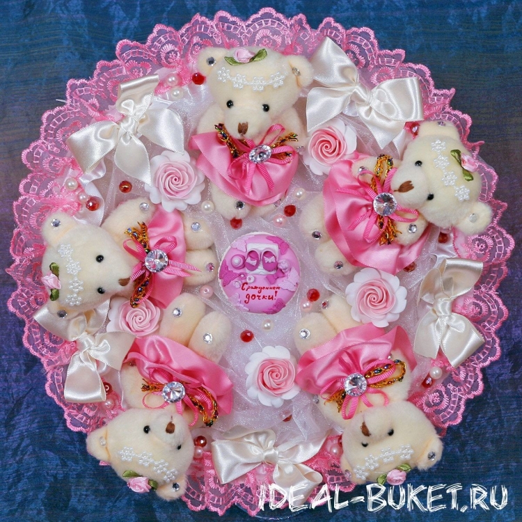 Букет на рождение девочки
