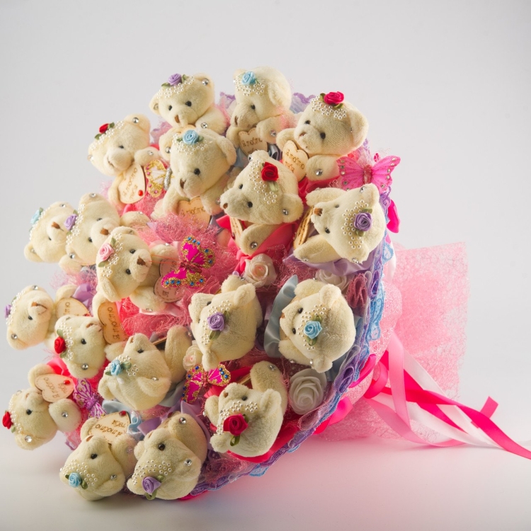 Букет из игрушек