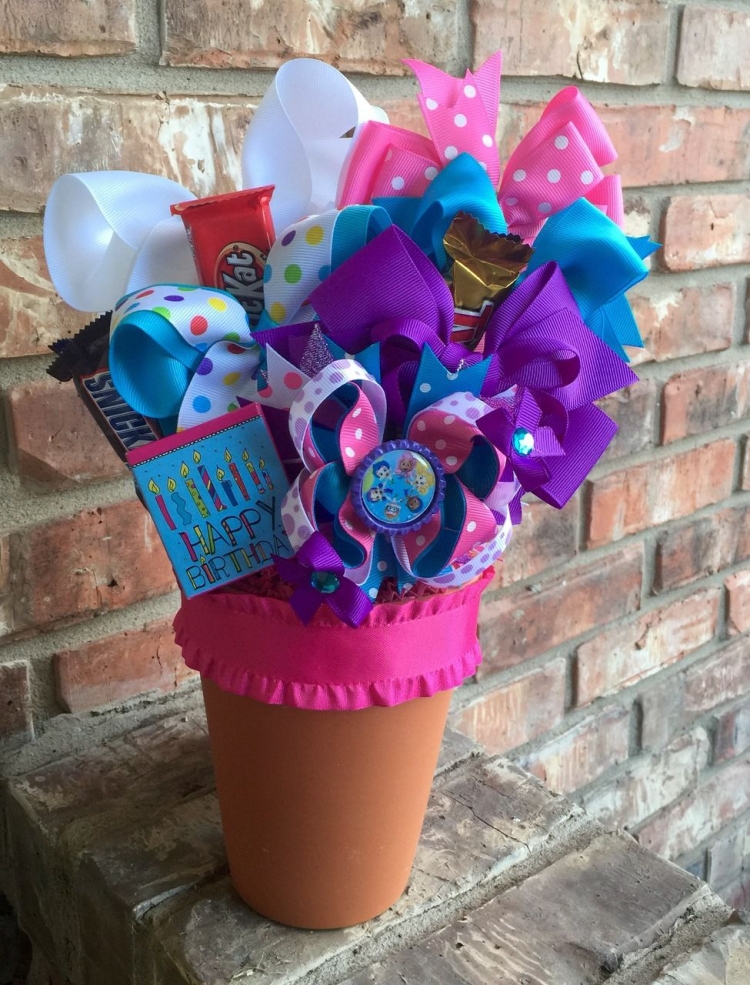 Интересные букеты для девочки