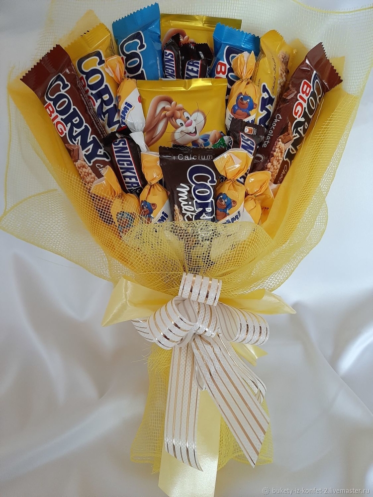 Съедобные букеты сладкие