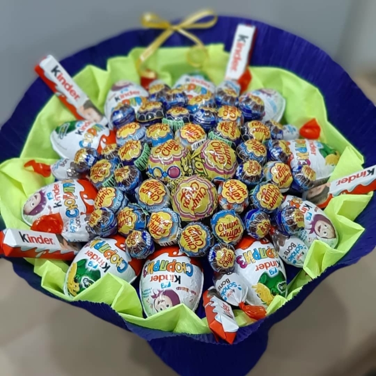 Букет из детского питания