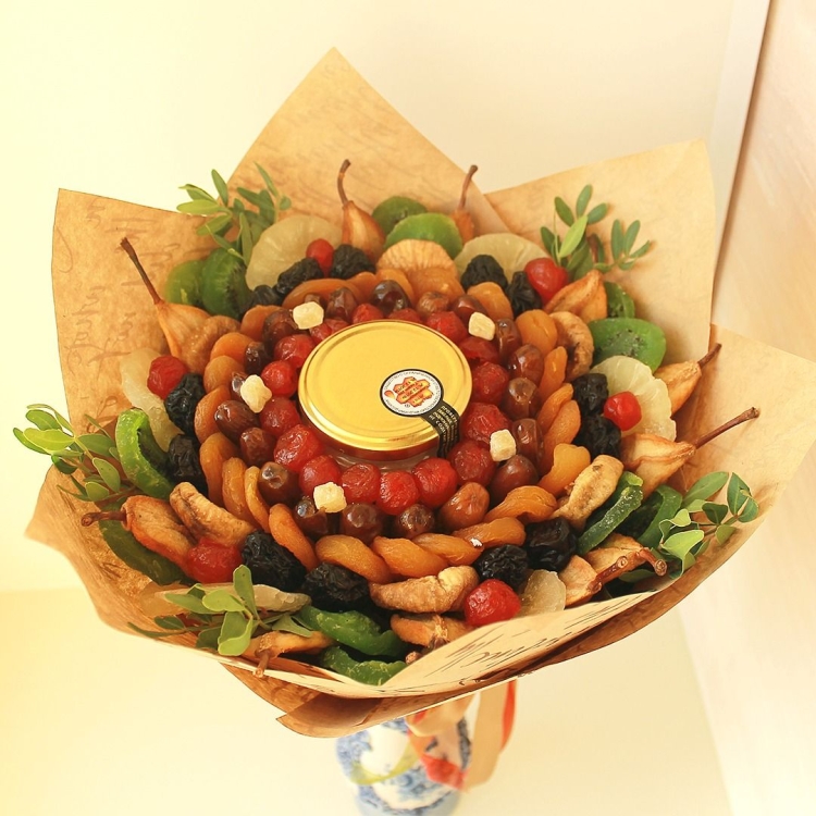 Композиции из сухофруктов на день учителя