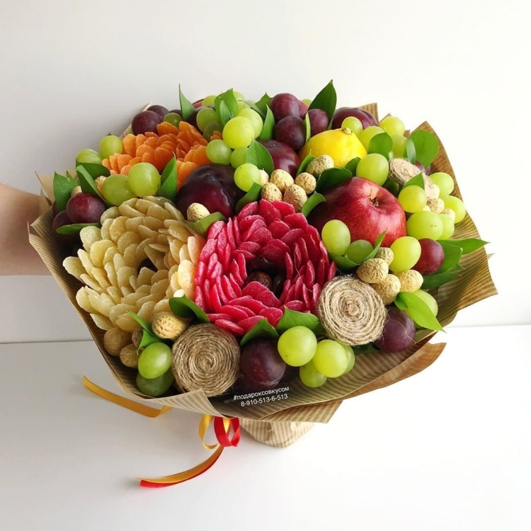 Съедобный букет в кружке