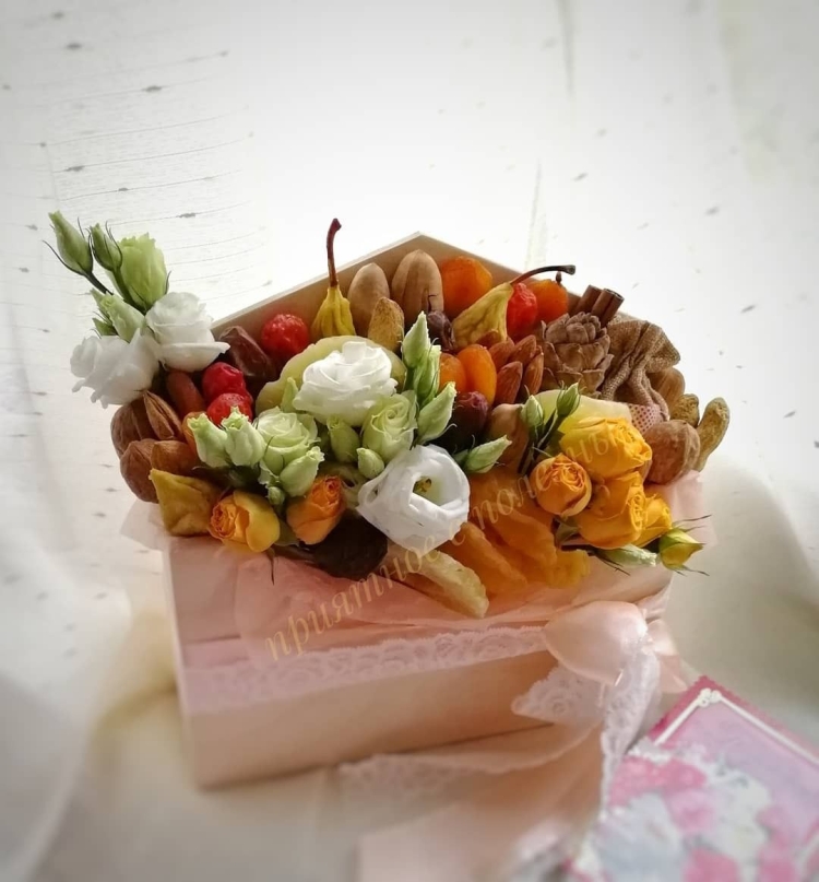 Фуд флористика белая Калитва