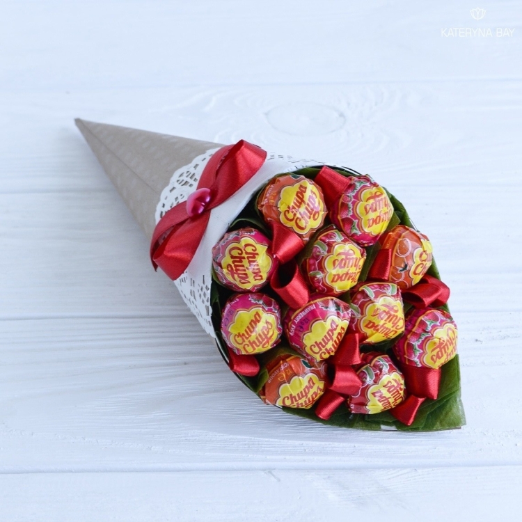 Букет с чупачупсами