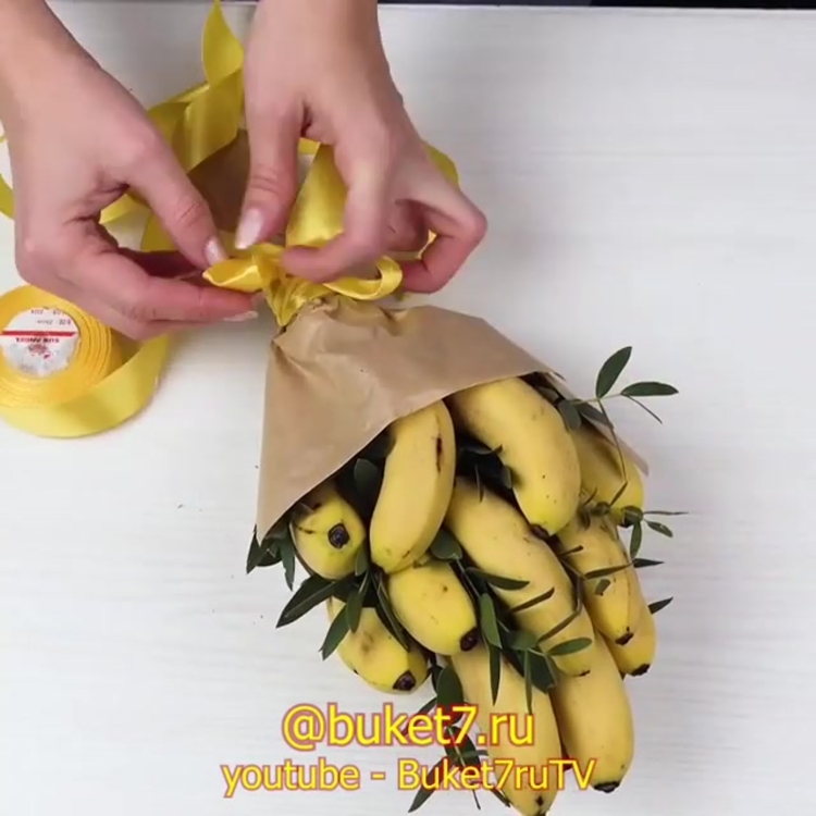 Букет из бананов "настроение"