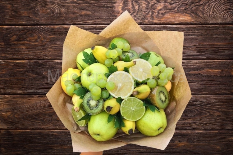 Фруктовый букет своими руками