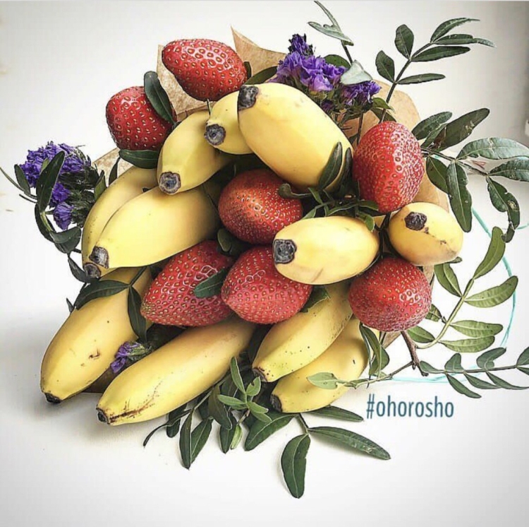 Букет из бананов