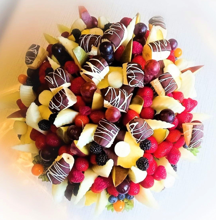 Бананы в шоколаде букет