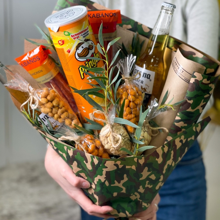 Пивной букет с чипсами