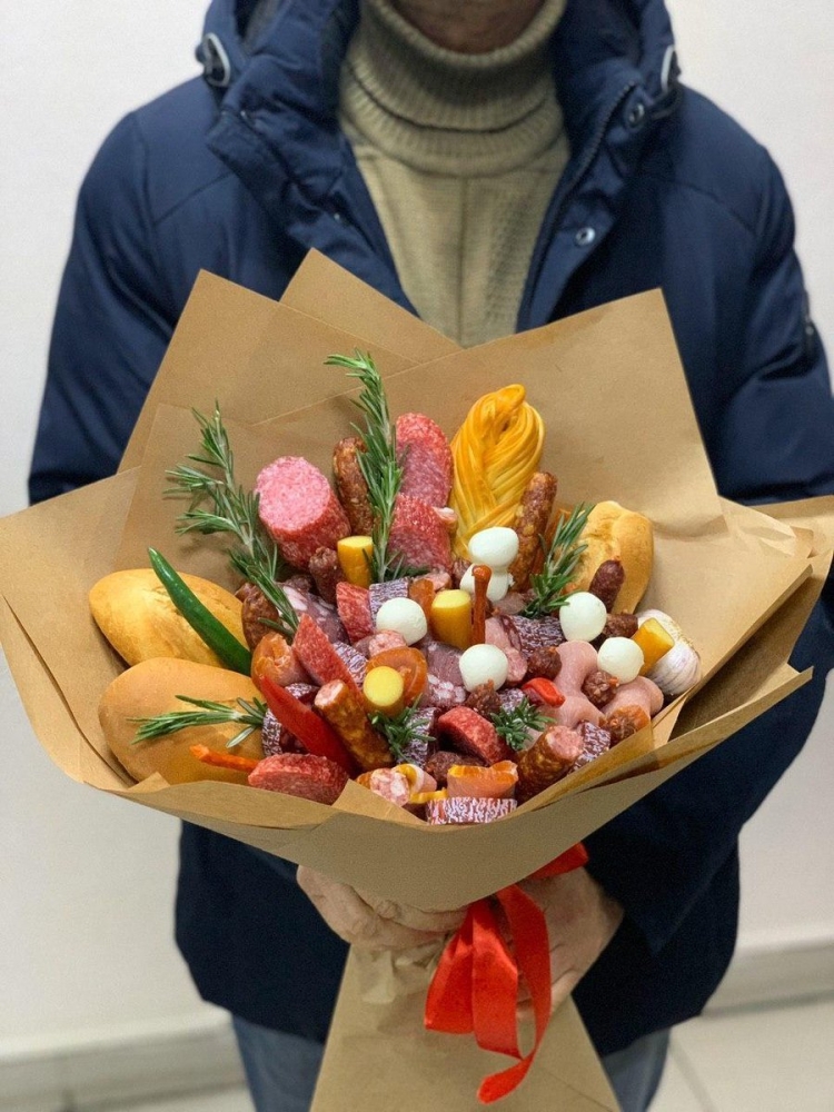 Недорогие съедобные букеты