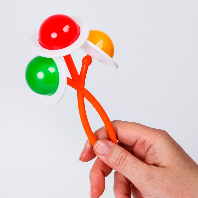 С погремушкой букетик