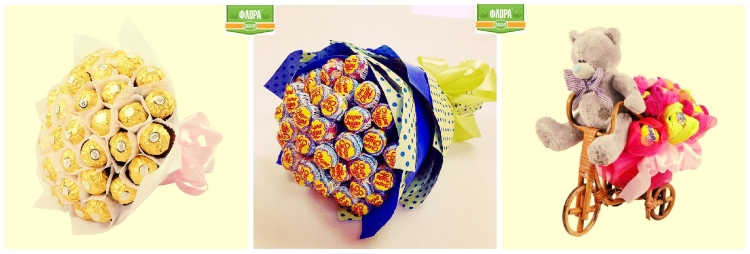 Елочные игрушки из Чупа чупсов