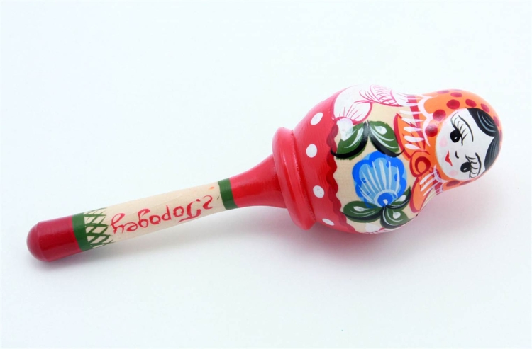 Погремушка круглая (Расписная) арт.р-45/781 (РНИ)