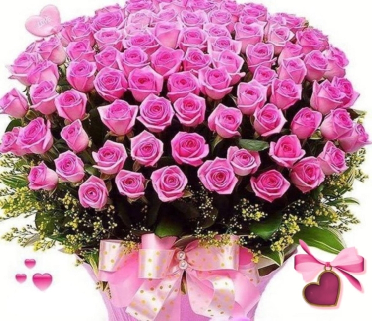 Красивый букет с днем рождения