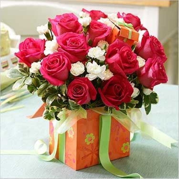 Красивый букет с днем рождения