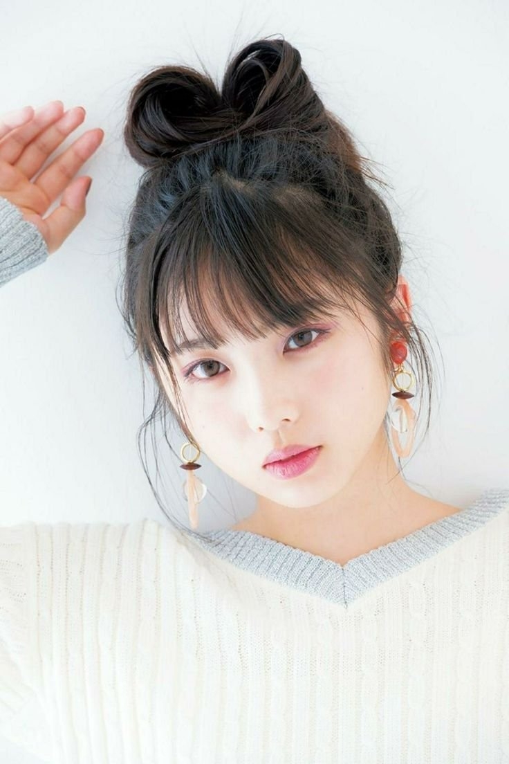 Китаянки с челкой