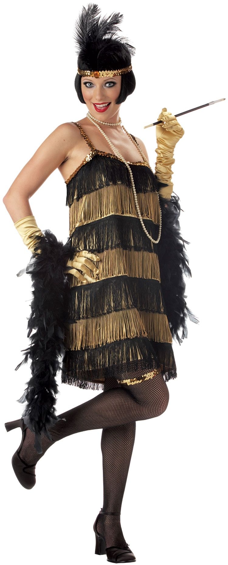 Платье в стиле кабаре