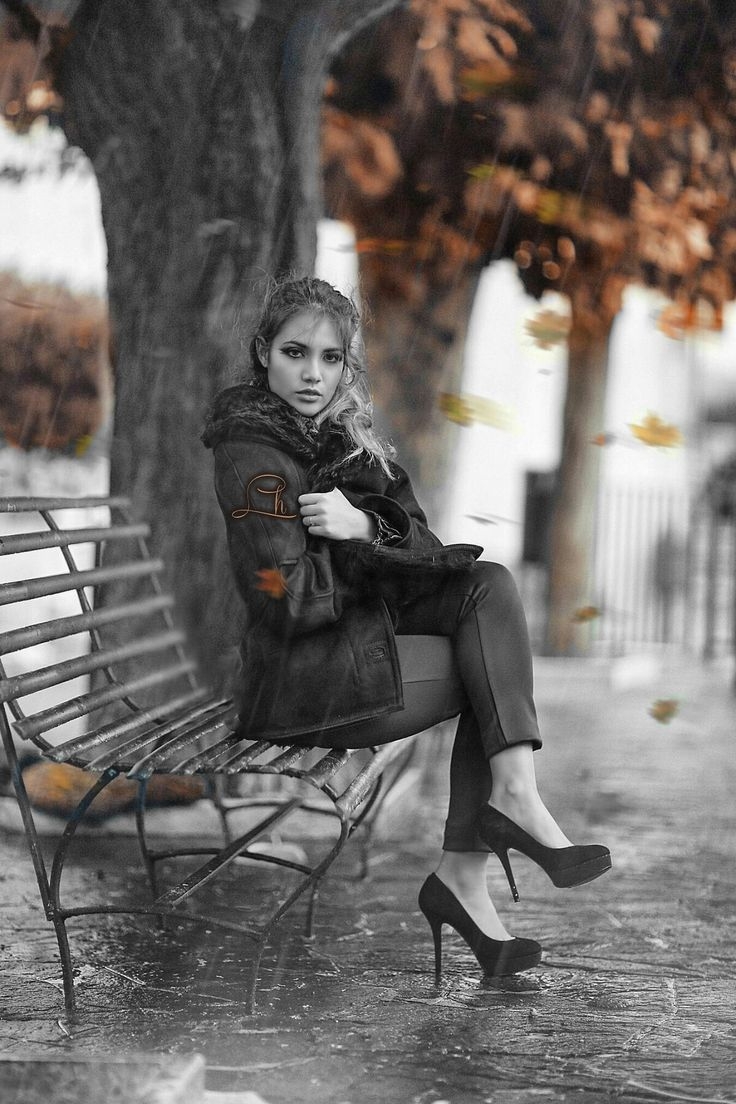 Фотосессия поздней осенью