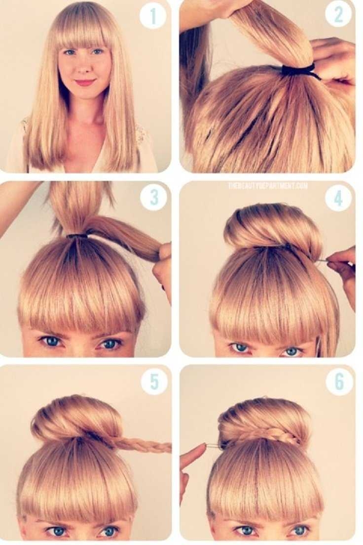 Быстрые легкие и красивые прически