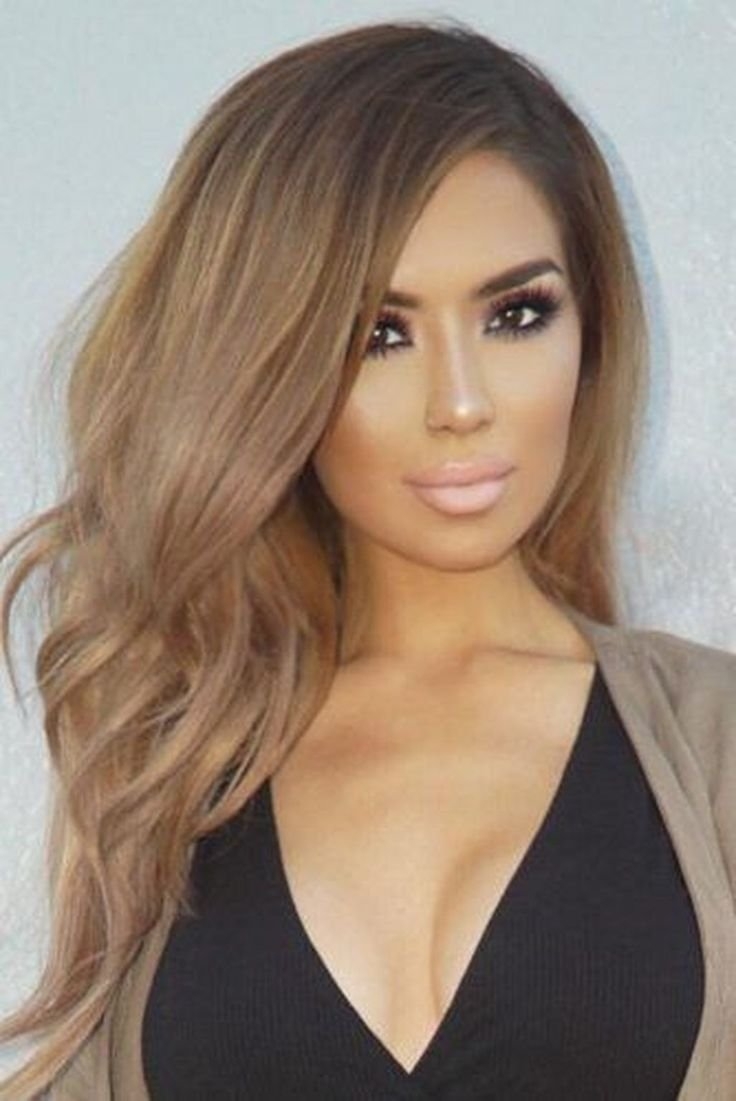 Цвет волос для кареглазых