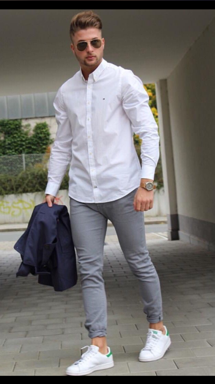 Кеды с брюками мужские