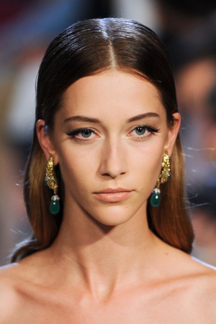 Прически с боковым пробором