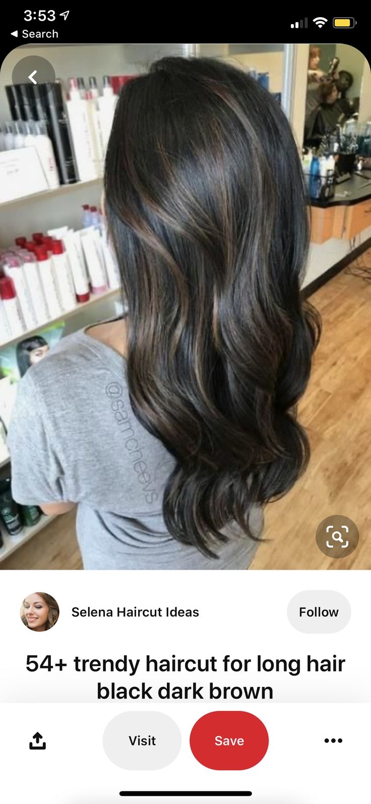 Мелирование на чёрных волосах