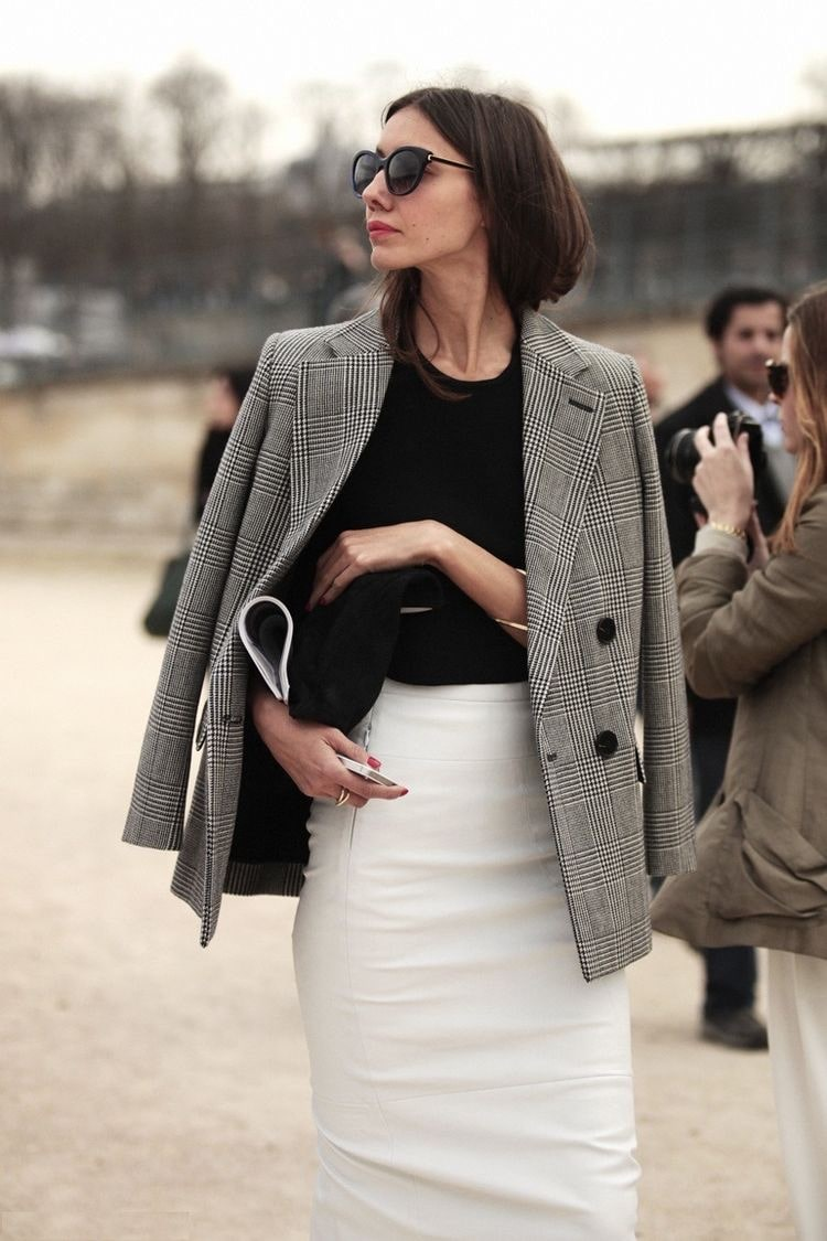 Образы с жакетом