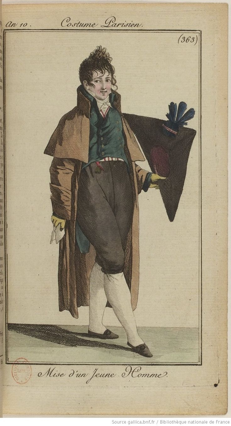 19 Век мужская одежда прически