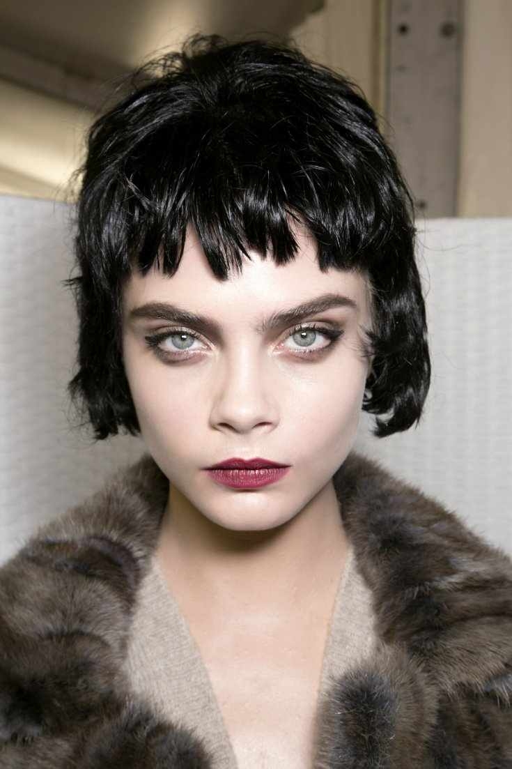 Короткая челка