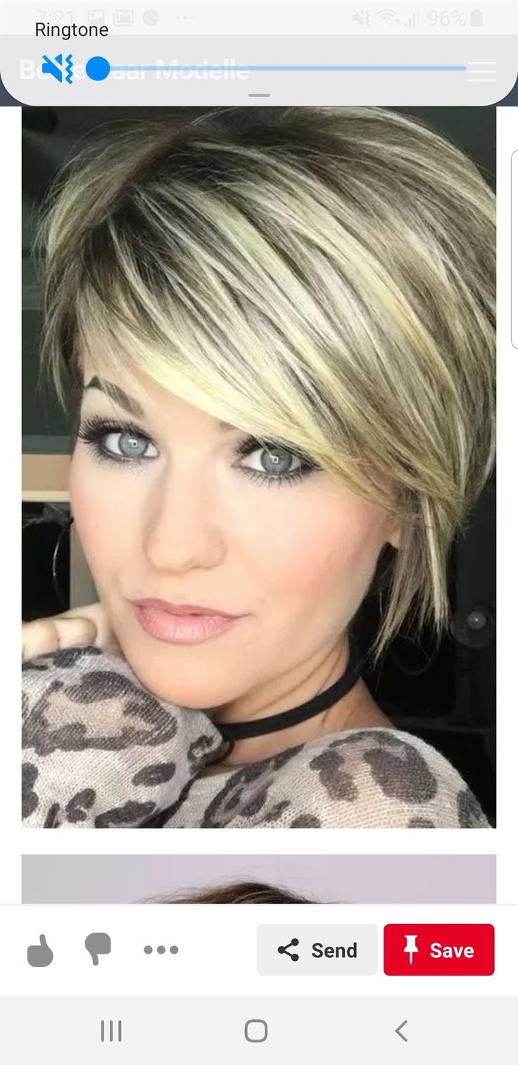 Красивое мелирование на короткую стрижку