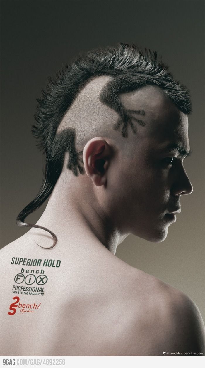 Необычные мужские прически