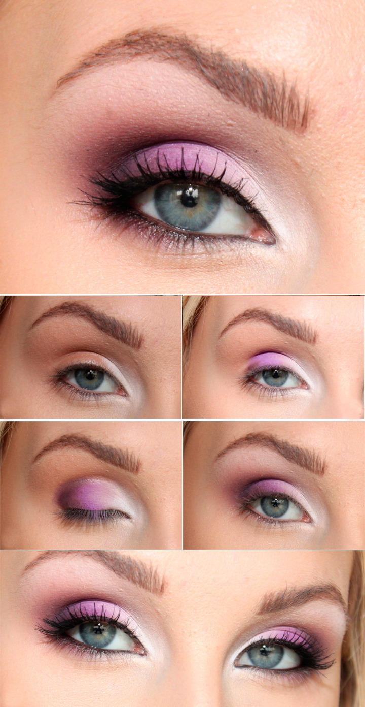 Макияж для голубых глаз