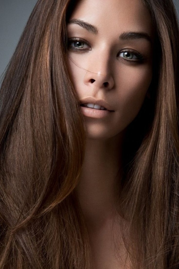 Русо коричневый цвет волос