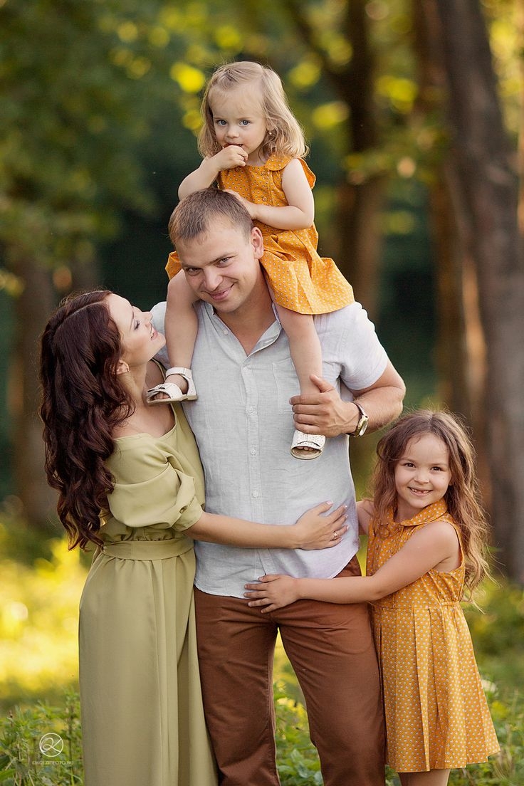 Семейная съемка летом