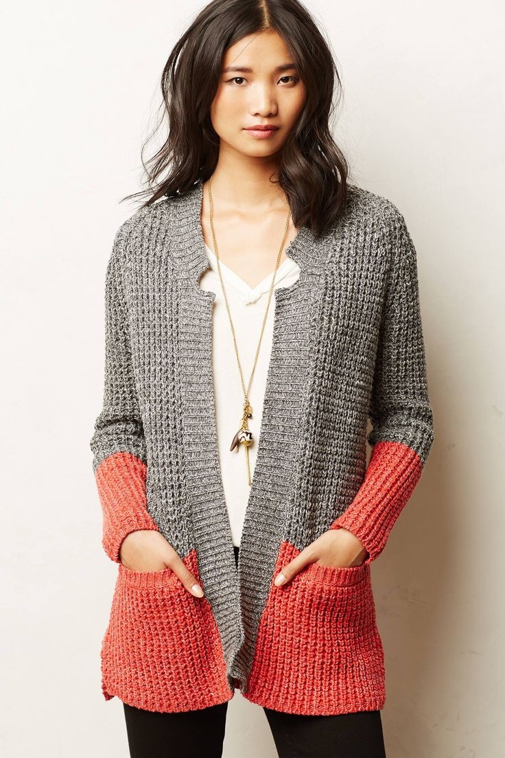 Кардиган вязаный