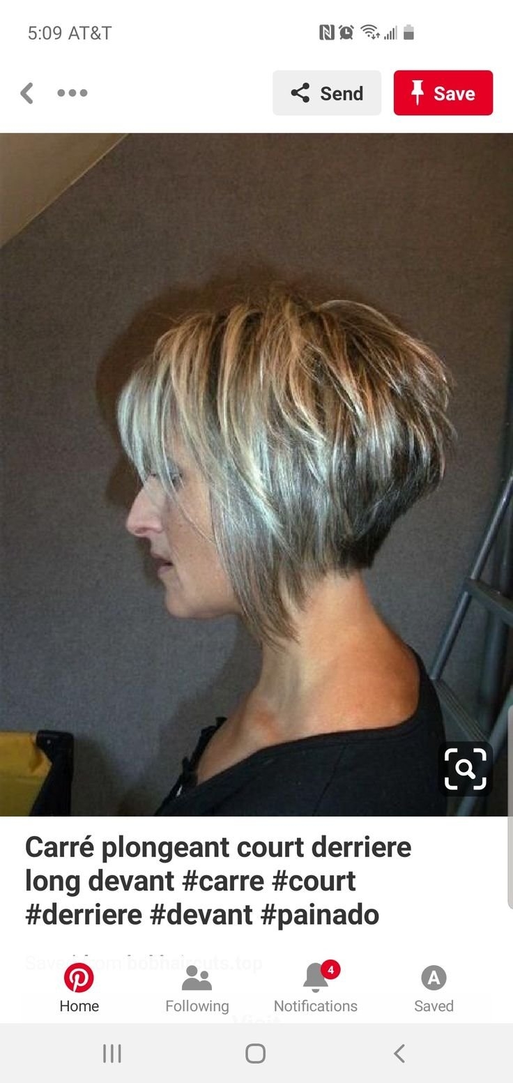 Стрижка Боб с коротким затылком макушкой