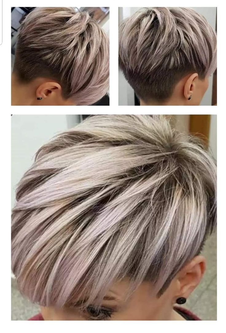 Белое мелирование на короткие волосы