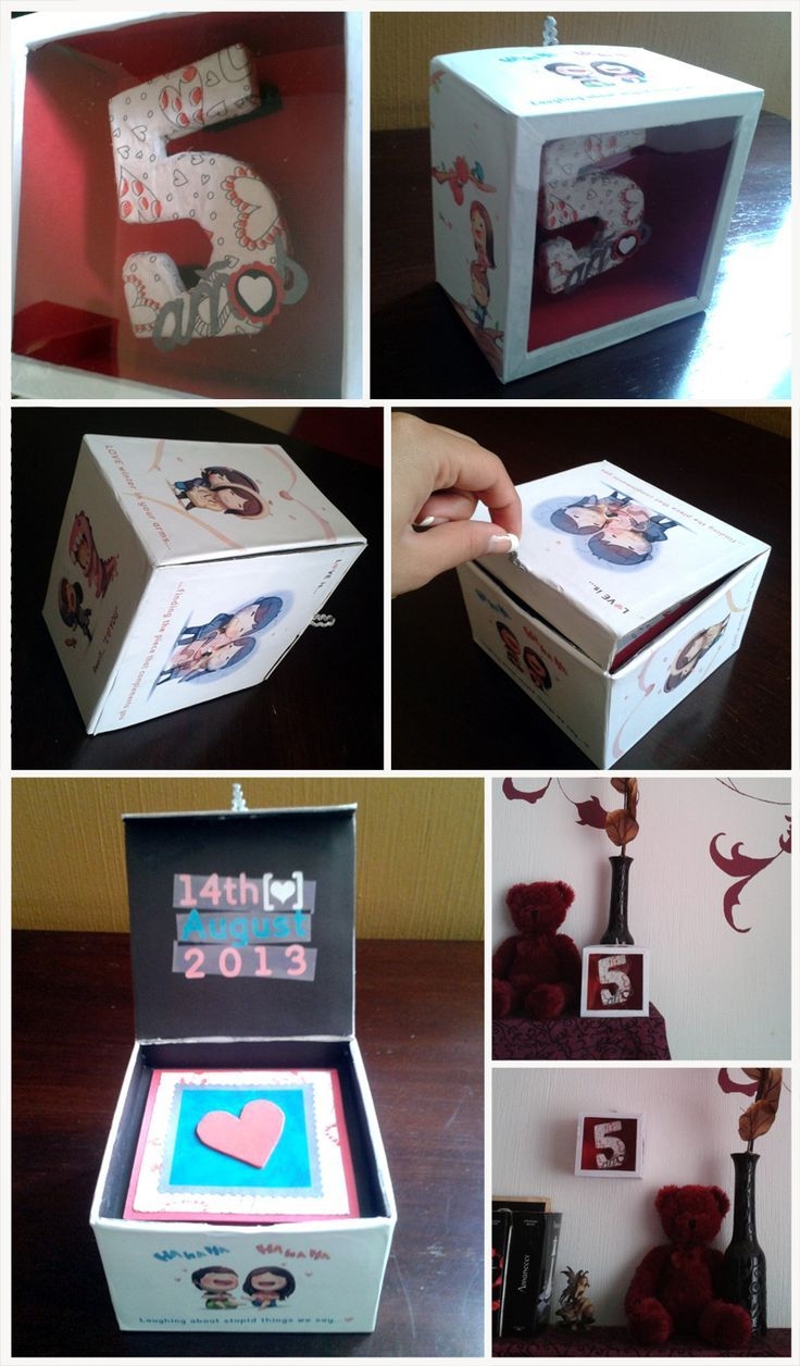 Оригинальные сюрпризы на годовщину