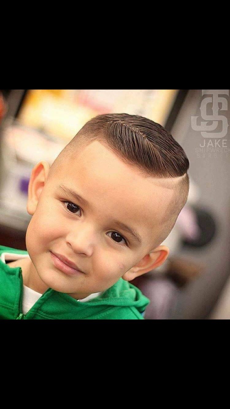 Детская стрижка с пробором