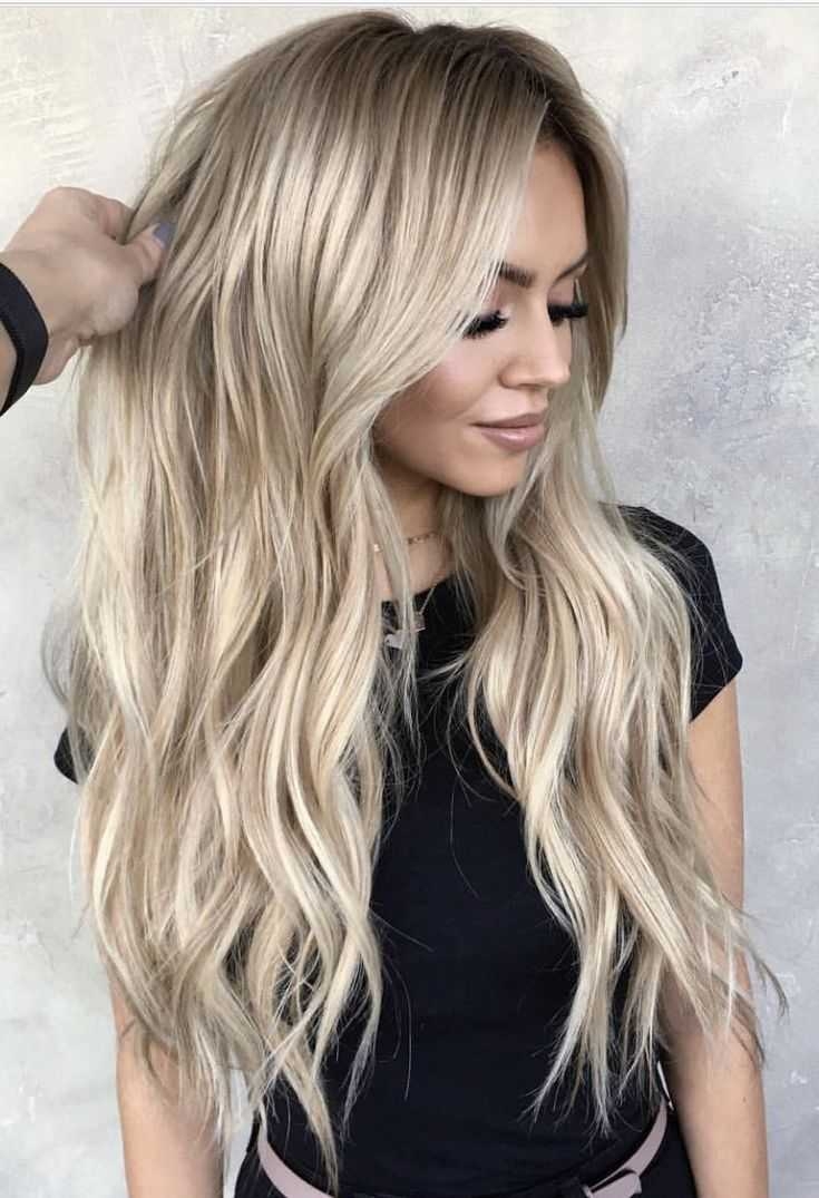 Окрашивание для блондинок