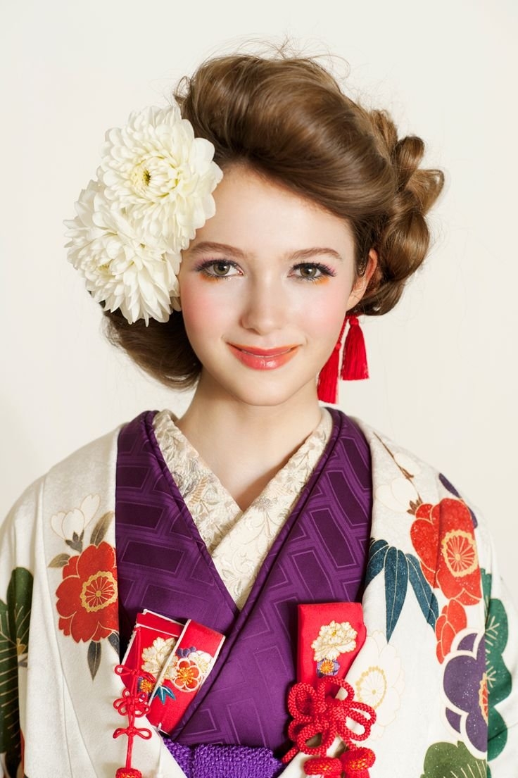 Причёски в японском стиле женские