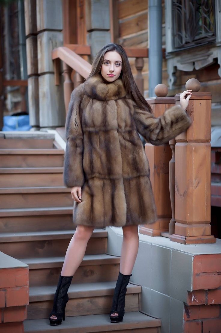 Шуба норковая fur Fashion industry