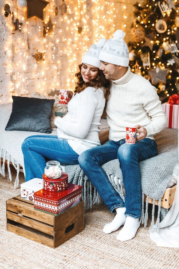 Новогодняя фотосессия в студии