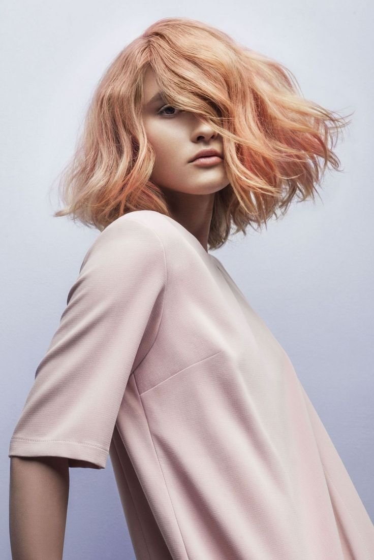 Персиковый ЙЦВЕТ волос