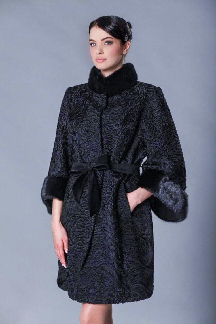 Шуба Браски каракуль