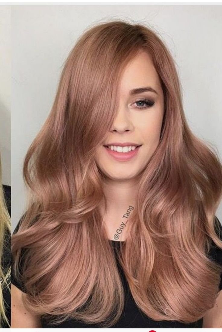 Роуз Голд цвет волос